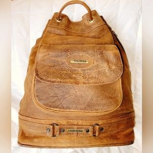KALAHARI VINTAGE GENUINE LEATHER BACKPACK BAG | 16 x 13.5 x 7.5 | UNISEX